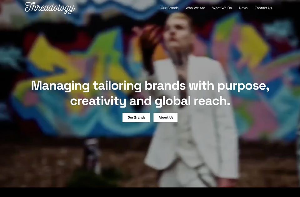 Threadology website by Webgro