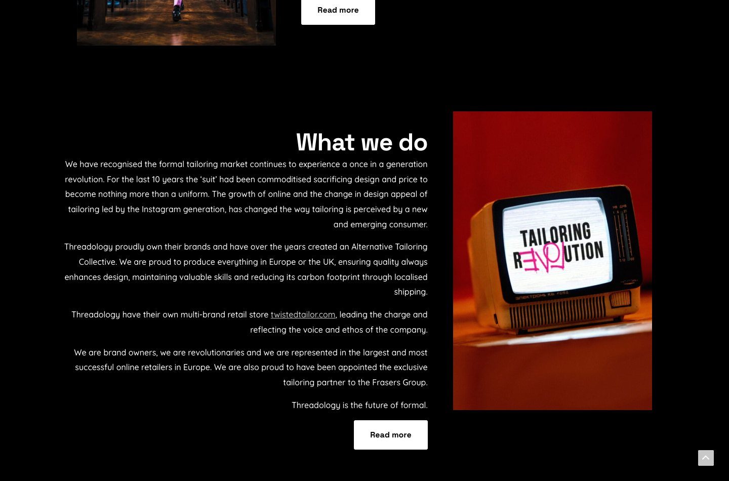 Threadology website